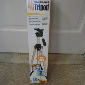 46" Video/Photo/Digital Tripod NIB